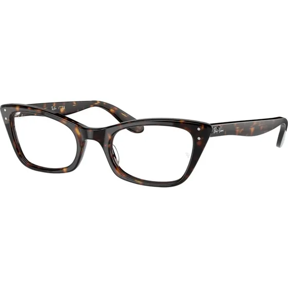 Ray-Ban RX5499 Lady Burbank - Monture Optique Cat Eye Écaille
