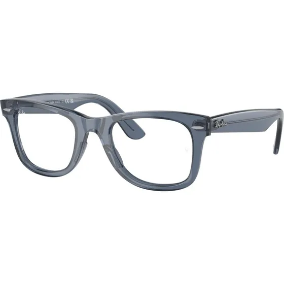 Ray-Ban RX4340V Wayfarer Ease - Monture Optique Acétate Bleu Transparent