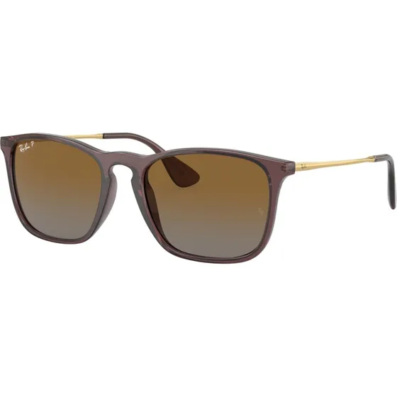 Ray-Ban RB4187 Chris - Lunettes de soleil Polarisées Marron