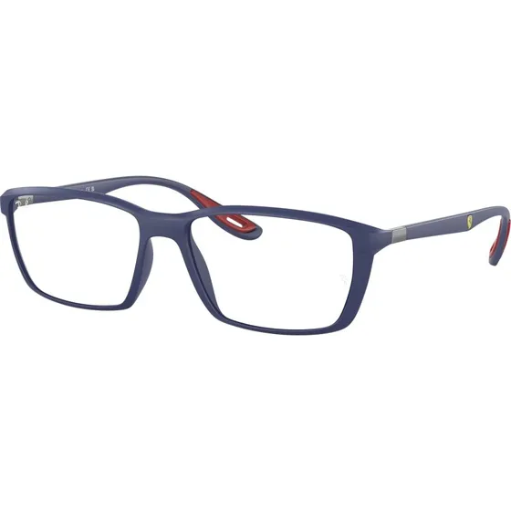 Ray-Ban RX7213M F604 Montures Optiques Carrées Bleu Transparent