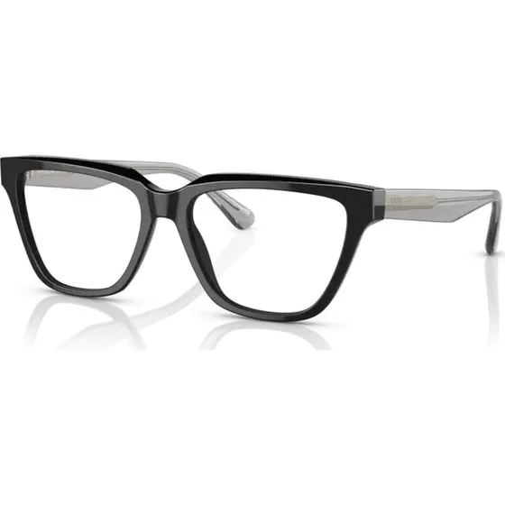 Emporio Armani EA3208 5017 - Montures Optiques Cat Eye Noir Transparent