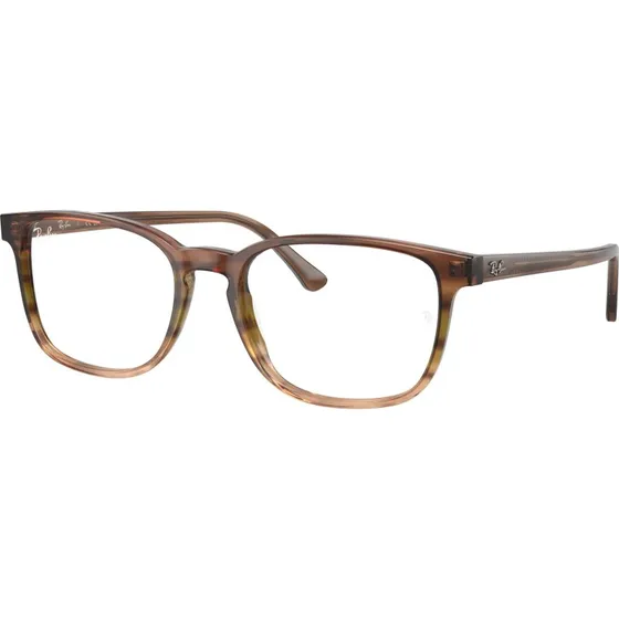 Ray-Ban RX5418 Montures Optiques Acétate Marron Transparent