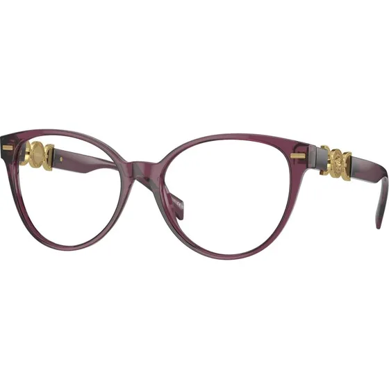 Versace VE3334 5220 Montures Optiques Cat Eye Violet pour Femme