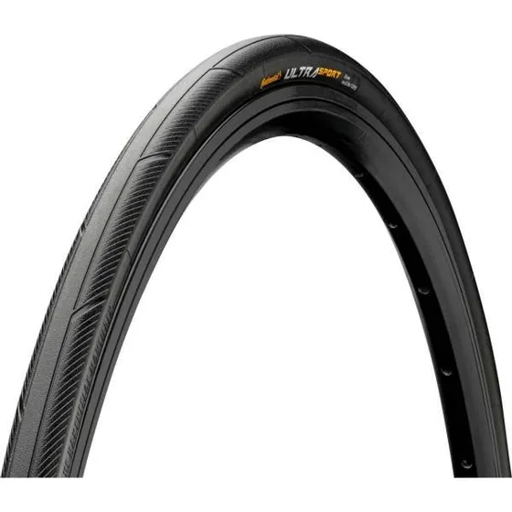 Continental Ultra Sport III 700x25C Noir Pliable