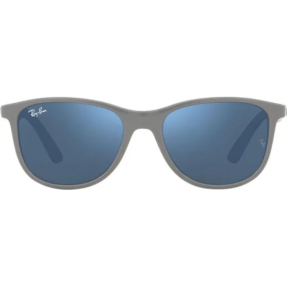 Ray-Ban RJ 9077S Junior Lunettes de Soleil Carrées Orange et Bleu