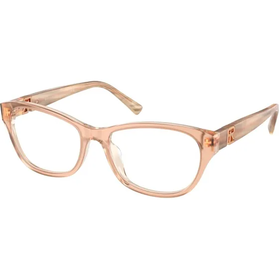 Ralph Lauren RL6237U 6110 Lunettes Optiques Rondes en Acétate Rose