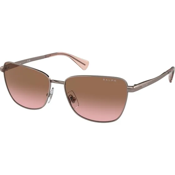 Ralph Lauren RA4143 Lunettes de Soleil Papillon Or et Marron