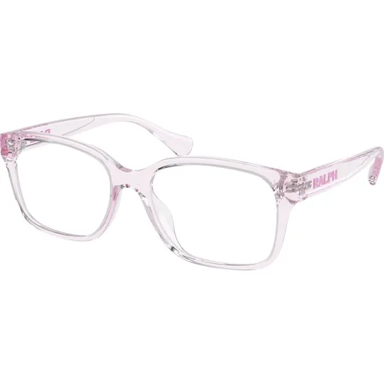 Ralph Lauren RA7155U 6121 - Montures Optiques Carrées Rose Transparent