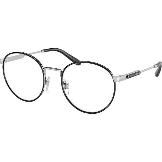 Ralph Lauren RL5124J Homme - Montures Optiques Rondes Métal Noir Bleu