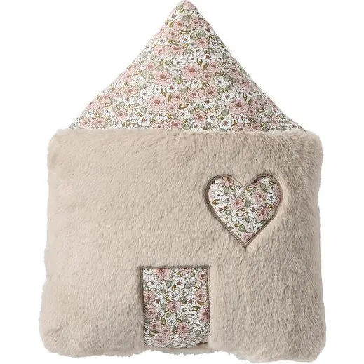 BB&CO Coussin Maison Fausse Fourrure Liberty Afternoon Tea