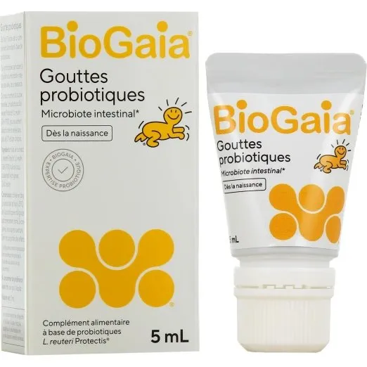 BioGaia Gouttes Probiotiques L. Reuteri Protectis 5 mL