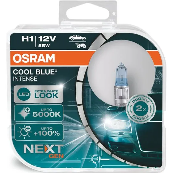 Osram H1 Cool Blue Intense Next Gen 12V (2 pièces)