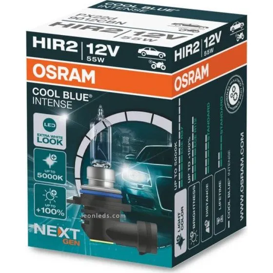 Osram HIR2 Cool Blue Intense Next Gen 9012CBN 5000K 12V