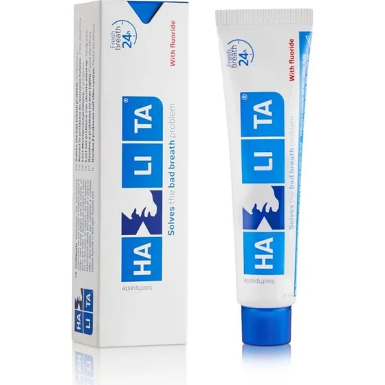 Halita Dentifrice contre la mauvaise haleine avec fluor, 75 ml