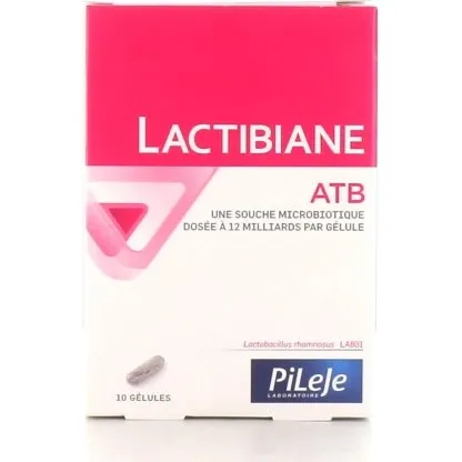 Pileje Lactibiane ATB 10 Gélules Végétales