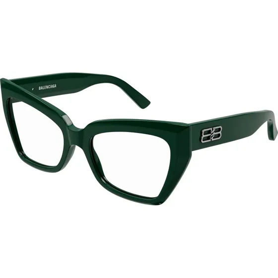 Balenciaga BB0275O 004 - Montures Optiques Cat Eye Vert