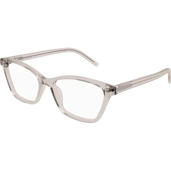 Saint Laurent SL M128 009 Montures Optiques Cat Eye Rose Transparent