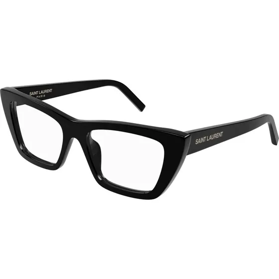 Saint Laurent SL 276 MICA Montures Optiques Cat Eye Noir Transparent