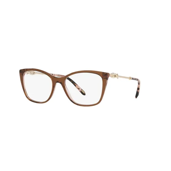 Tiffany TF2160B 8255 - Montures Optiques Carrées en Acétate Marron