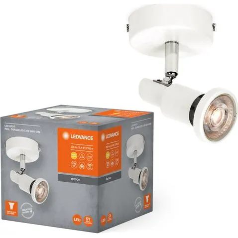 LEDVANCE Spot LED GU10 3,4W Blanc 927 DIM