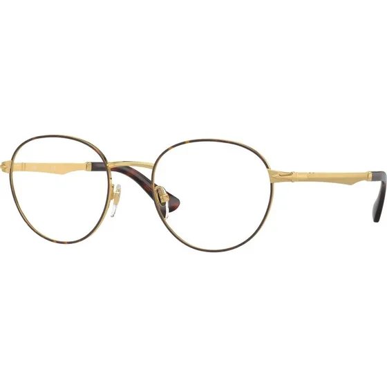 Persol PO2460V 1075 - Monture Optique Pantos en Métal Or