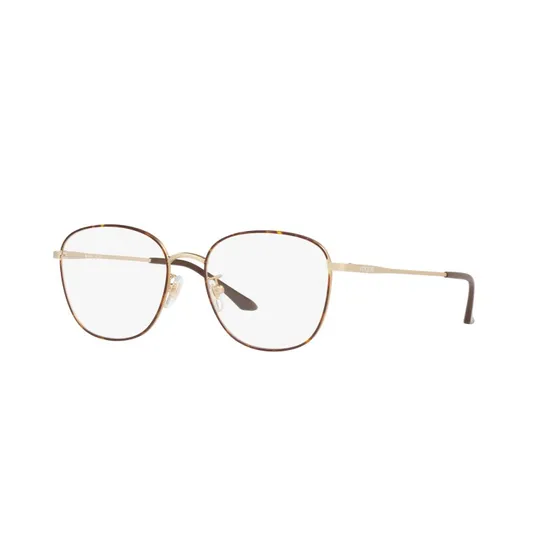 VOGUE EYEWEAR VO4124D Montures Optiques Carrées en Métal Marron