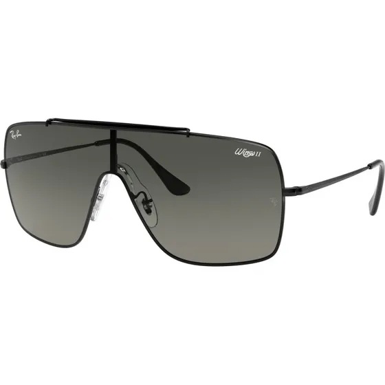 Ray-Ban RB3697 Wings II Lunettes de soleil Homme - Métal Noir/Gris