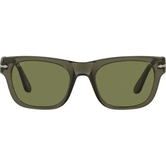 Persol PO 3269S Lunettes de Soleil Unisexe Gris et Vert 52mm