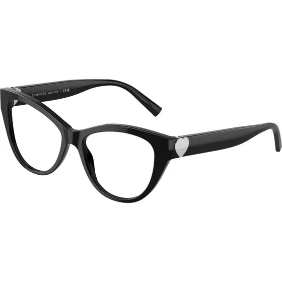Tiffany TF2251 8001 Montures Optiques Cat Eye Noir Transparent