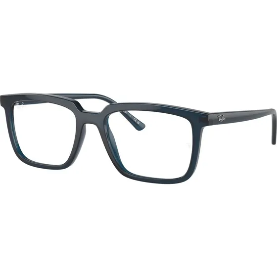 Ray-Ban RX7239 Alain Montures Optiques Carrées Bleu Transparent