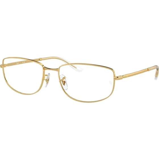 Ray-Ban RX3732V Montures Optiques Métal Or Géométrique