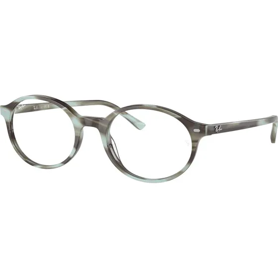 Ray-Ban RX5429 Montures Optiques Rondes en Acétate Vert Transparent