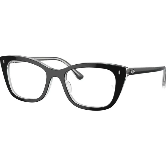 Ray-Ban RX5433 Montures Optiques Acétate Noir Transparent