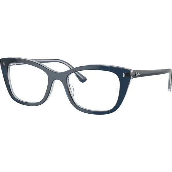 Ray-Ban RX5433 Montures Optiques Acétate Bleu Transparent