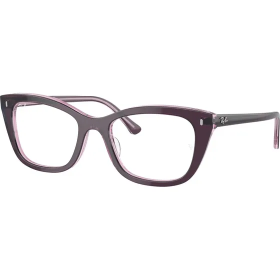 Ray-Ban RX5433 8364 Montures Optiques Acétate Violet Transparent