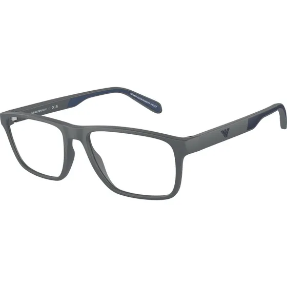 Emporio Armani EA3233 6103 - Lunettes de vue carrées grises