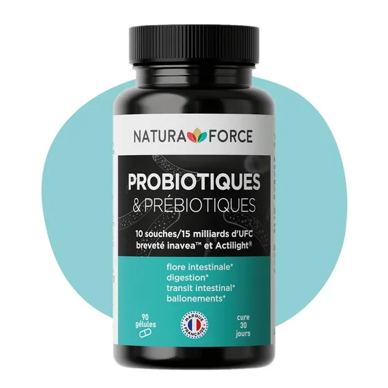 Natura Force Biotiques 90 Glules - Lot de 2