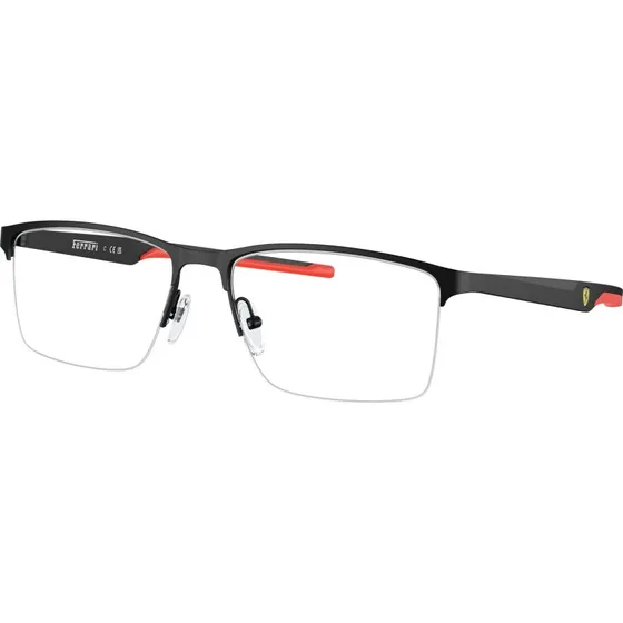 Ferrari Scuderia FZ7003 Homme - Monture Optique Métal Carrée Noire