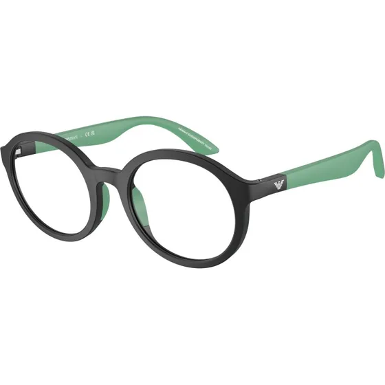 Emporio Armani Enfant EK3005 5001 - Montures Optiques Rondes Noires