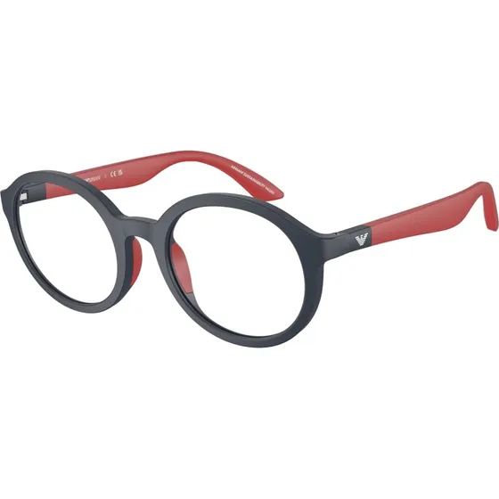 Emporio Armani Enfant EK3005 5088 Montures Optiques Bleues Rondes