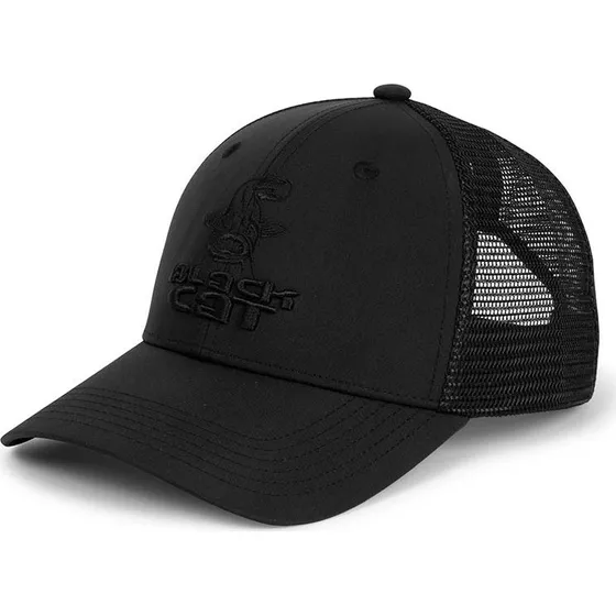 Black Cat Casquette Trucker Noire - Taille Unique