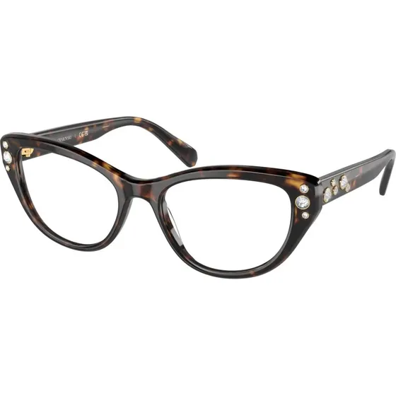 Swarovski SK2023 1002 Montures Optiques Cat Eye Marron