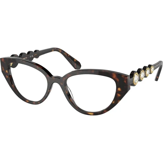 Swarovski SK2024 1002 Montures Optiques Géométriques Marron