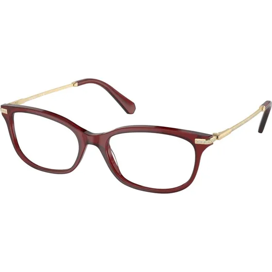 Swarovski SK2017 Montures Optiques Carrées en Acétate Violet