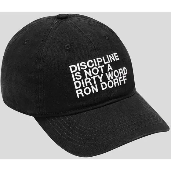 Coach Cap DISCIPLINE Black