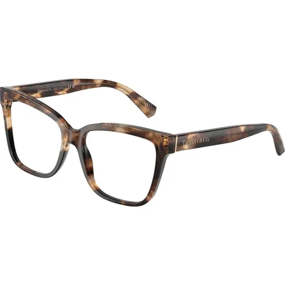 Tiffany TF2260 8421 Montures Optiques Cat Eye Marron pour Femme