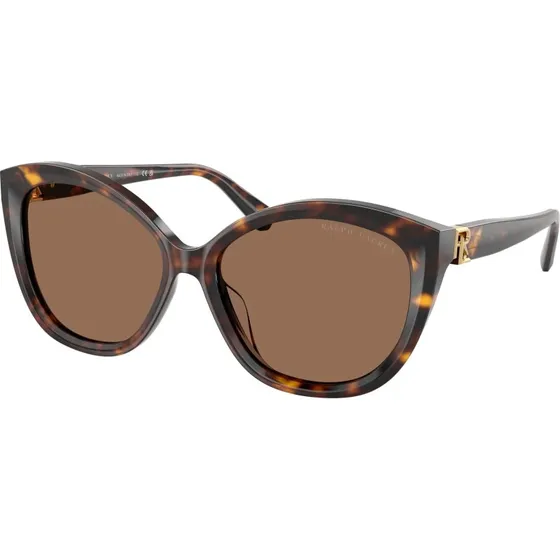 Ralph Lauren RL8225U Lunettes de Soleil Papillon Marron pour Femme