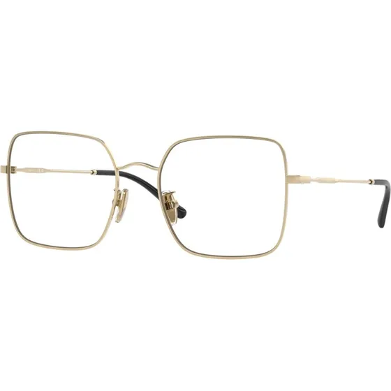 Vogue Eyewear VO4328D 848 - Montures Optiques Carrées en Métal Or