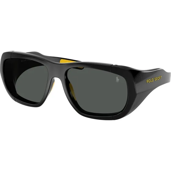 Polo Ralph Lauren PH4219U Lunettes de Soleil Géométriques Noires