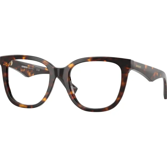 Burberry BE2415 3002 Lunettes Optiques Carrées en Acétate Marron